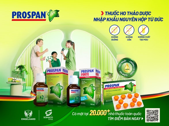 Vì sao Prospan nhập khẩu nguyên chai từ Đức luôn được mẹ Việt tin chọn