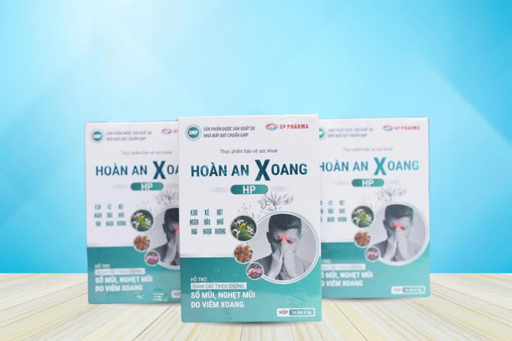 Hoàn An Xoang HP – Giải pháp hỗ trợ giảm sổ mũi, nghẹt mũi do viêm xoang hiệu quả từ thảo dược