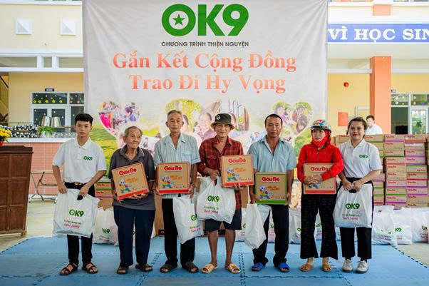 OK9 lan tỏa sự tử tế: Gắn kết cộng đồng, trao gửi hy vọng tại Bến Tre