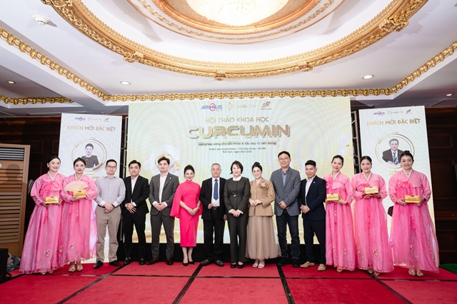 Hội thảo “Curcumin – Giải pháp vàng cho sức khỏe & sắc đẹp từ bên trong”: Nơi hội tụ của khoa học, công nghệ và lối sống lành mạnh